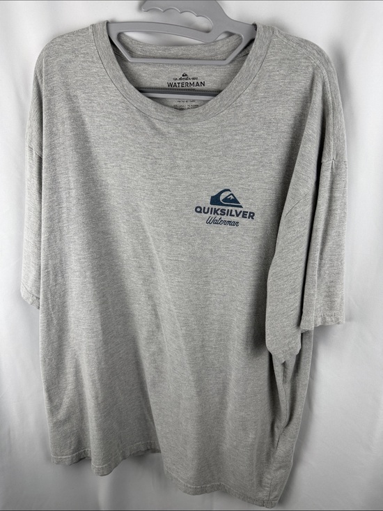 Quiksilver Other - Quicksilver Men’s Gray Short Sleeve Logo Tee